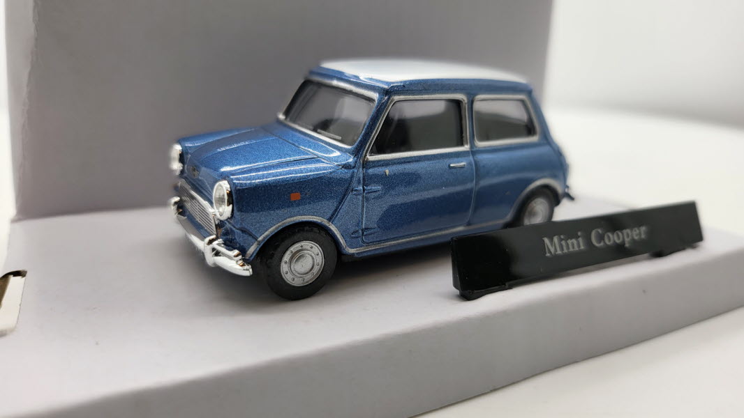 Cararama Mini Cooper Blauw metallic | cararama P3078 4891965251271
