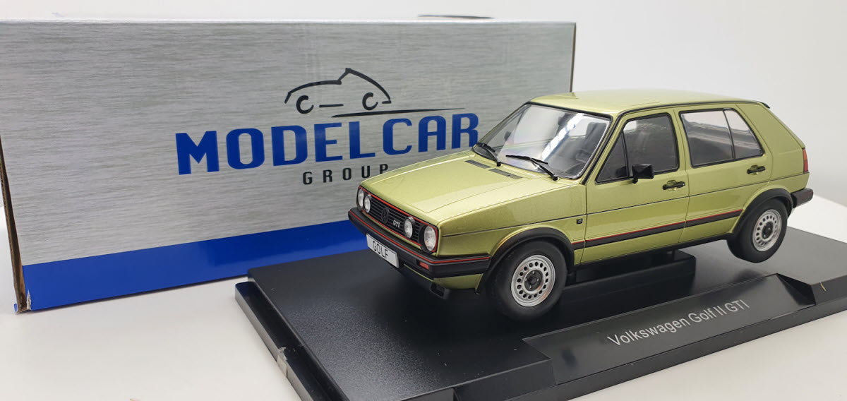 Prestatie Elastisch ontgrendelen MCG Volkswagen Golf II GTi 1984 Groen metallic